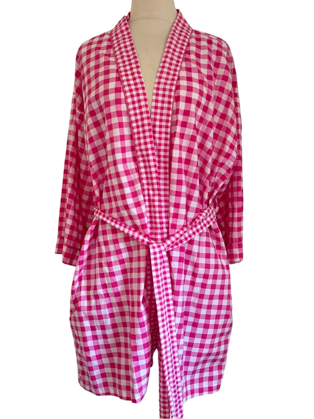 Printfresh Garden Gingham Robe - Picture 2 of 9